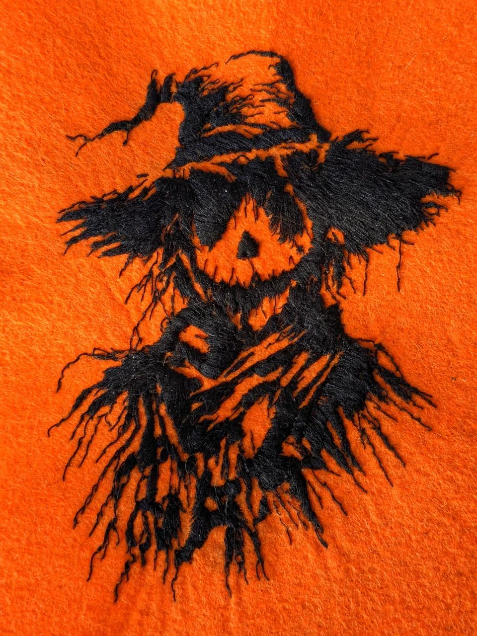 Bordado textil Espantapájaros Halloween – photo 3